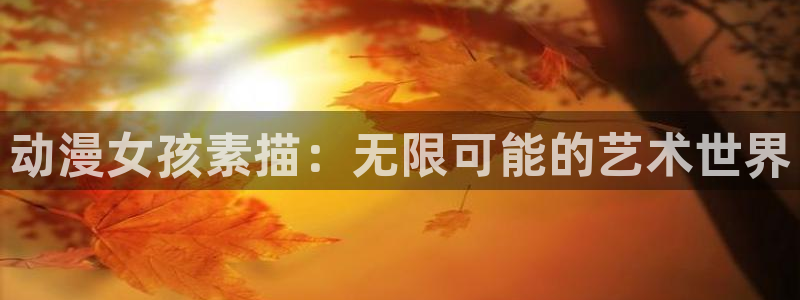 age动漫在线观：动漫女孩素描：无限可能的艺术世界